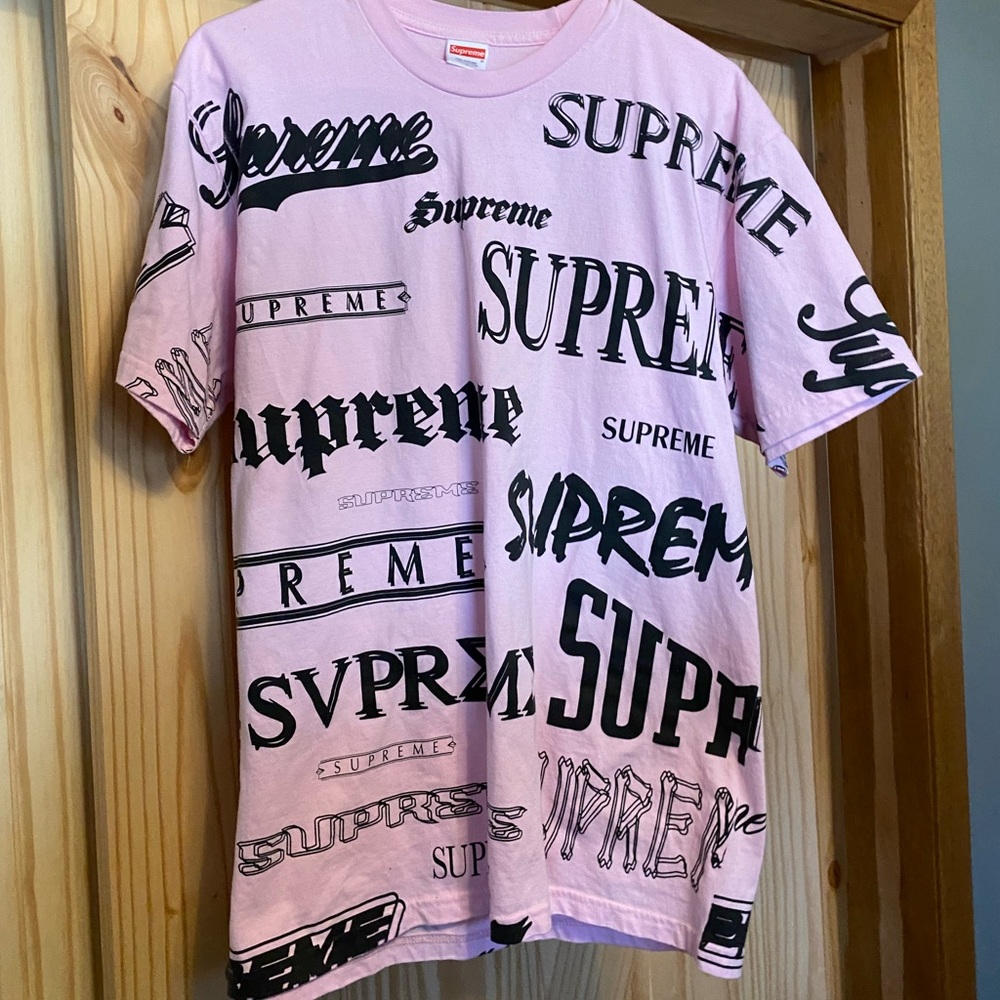 Supreme multi logo tee